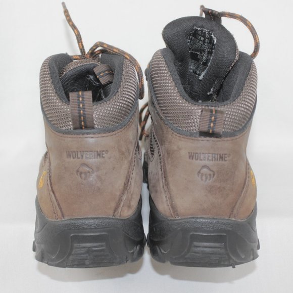 Wolverine W02194 Hudson Lace Up Steel Toe Work Boots Men\'s Size 9 1/2 EW 9.5 main image 8